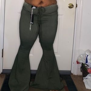 Dollskill Darker Wavs V Cut Bellbottoms